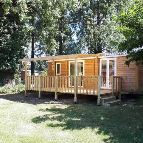 Mobilheim 4 Personen - MH2 + Klimaanlage 30 m²