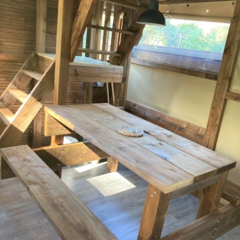 Chalet 4 Personen - Die Hütte ohne Sanitäranlagen. Ankunft 16 Uhr Abreise 10 Uhr. Max