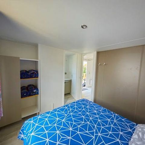 Mobilheim 4 Personen - Comfort | 2 Zi. | 4 Pers. | Erhöhte Terrasse | Klim.