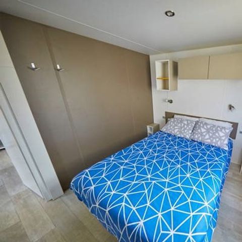 Mobilheim 4 personen - Comfort | 2 Zi. | 4 Pers. | Erhöhte Terrasse | Klim.