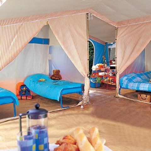 Bungalowzelt 5 personen - 2 Zi. | 4/5 Pers. | Ohne Bad