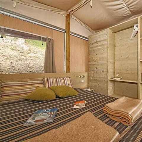 Safarizelt 5 Personen - Super Lodge Zelt | 2 Schlafz. | 4/5 Pers.