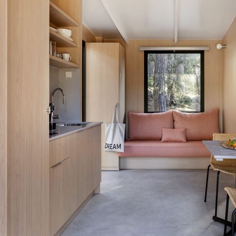 Mobilheim 2 Personen - COUPLE + 1 Zimmer
