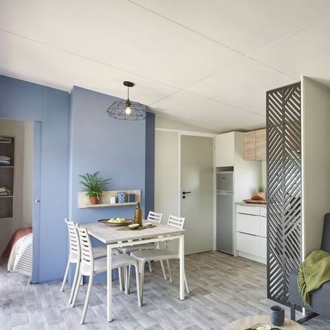 Mobilheim 4 Personen - Prémium (Klimaanlage)