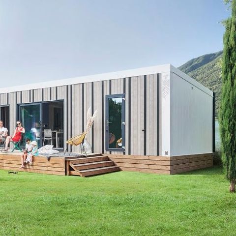 Mobilheim 4 Personen - Prémium (Klimaanlage)