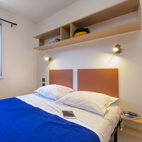 Mobilheim 5 Personen - Komfort + Raimu