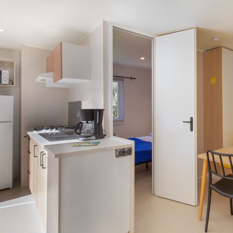 Mobilheim 5 Personen - Komfort + Raimu
