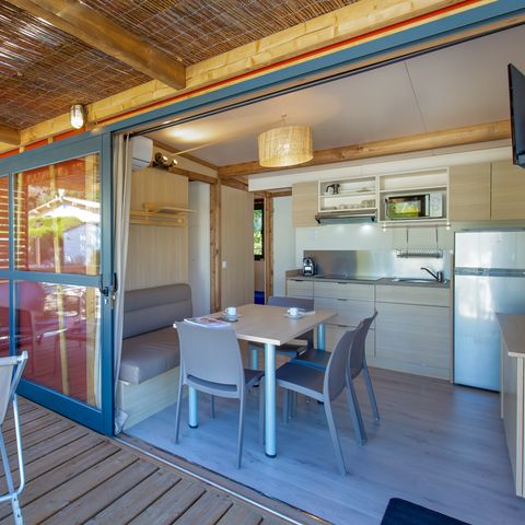 Chalet 4 Personen - Komfort + Mistral