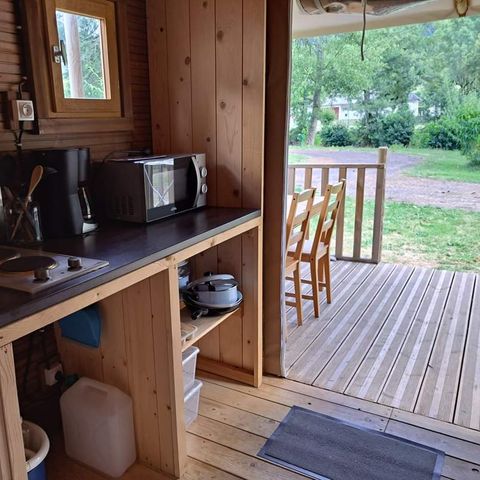 LODGE 5 Personen - Tite lodge - 2 Zimmer ohne Sanitäranlagen