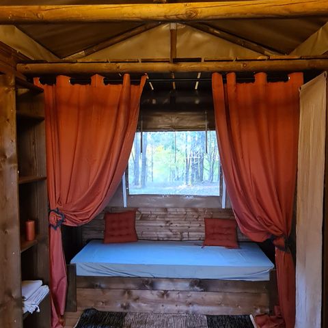 LODGE 5 Personen - Tite lodge - 2 Zimmer ohne Sanitäranlagen