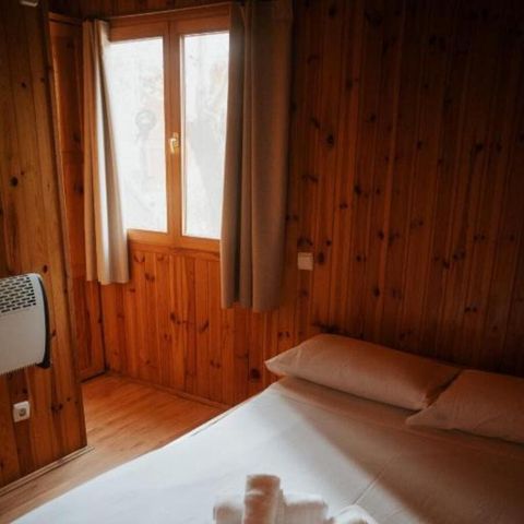 Bungalow 2 Personen - Bungalow keine Küche Doppelbett