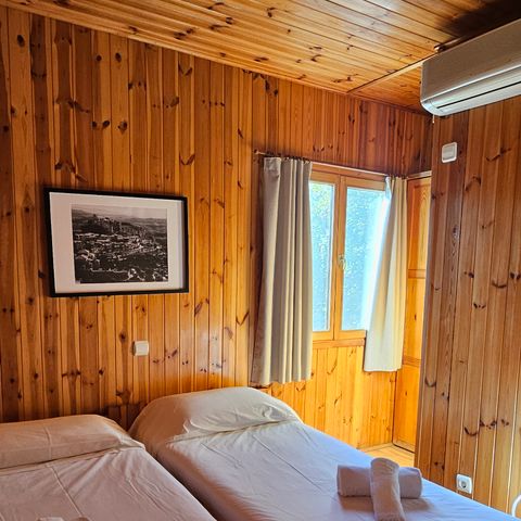 Bungalow 2 Personen - Bungalow keine Küche Einzelbetten
