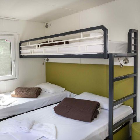 Bungalow 3 Personen - Comfort, ohne Küche
