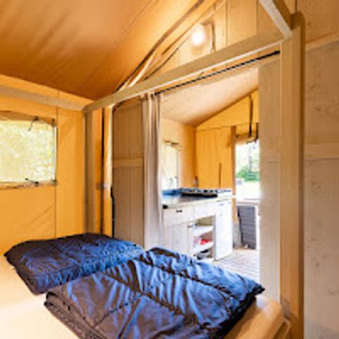 SafariZelt 5 Personen - Holz