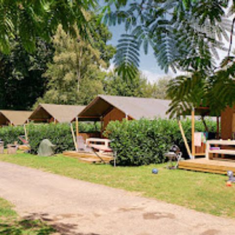 SafariZelt 5 Personen - Holz