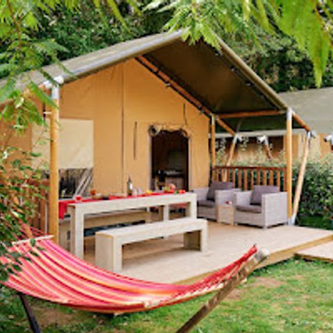 SafariZelt 5 Personen - Holz