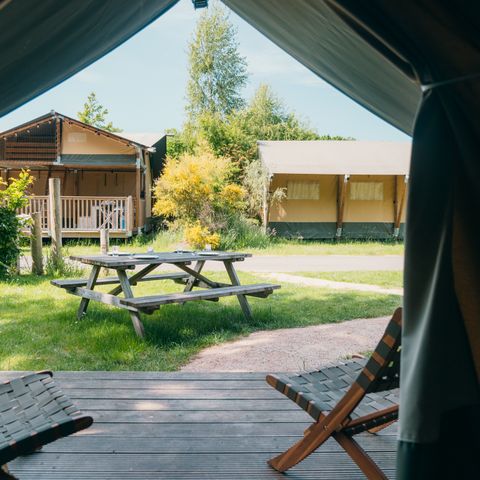SafariZelt 4 Personen - Safari Cottage XS mit eigenem Bad