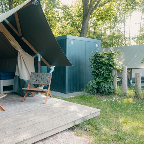 SafariZelt 4 Personen - Safari Cottage XS mit eigenem Bad