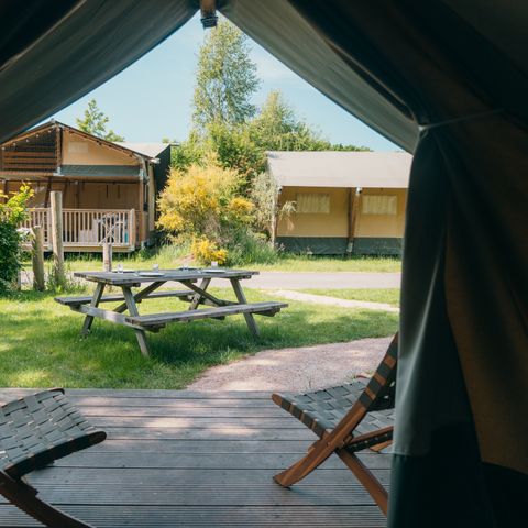 SafariZelt 4 Personen - Safari Cottage XS mit eigenem Bad