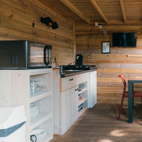 SafariZelt 4 Personen - Safari Cottage XS mit eigenem Bad