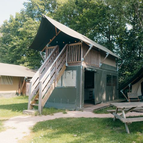 SafariZelt 4 Personen - Safari Cottage XS mit eigenem Bad