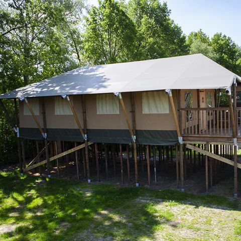 Safarizelt 6 Personen - Safari-Häuschen XL