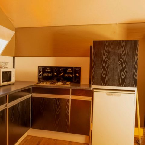 Safarizelt 7 personen - Leinwandbungalow 7p