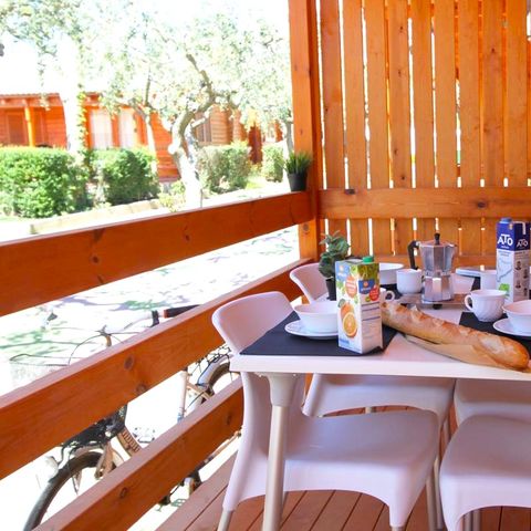 Bungalow 4 Personen - Komfort Junior Pool