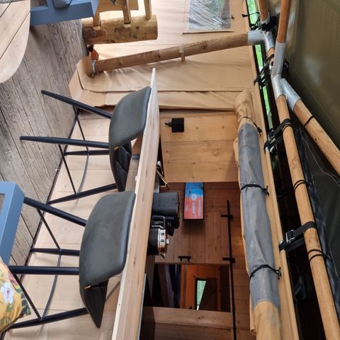 SafariZelt 4 Personen - Luxus inkl. Sanitäranlagen