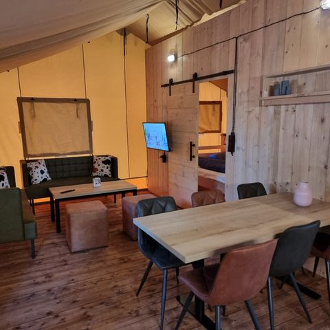 SafariZelt 6 Personen - Luxus inkl. Sanitäranlagen