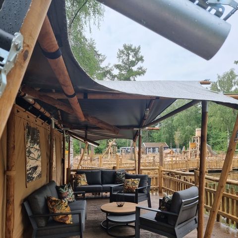 SafariZelt 6 Personen - Luxus inkl. Sanitäranlagen