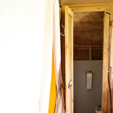 Safarizelt 6 Personen - einschließlich Toilette