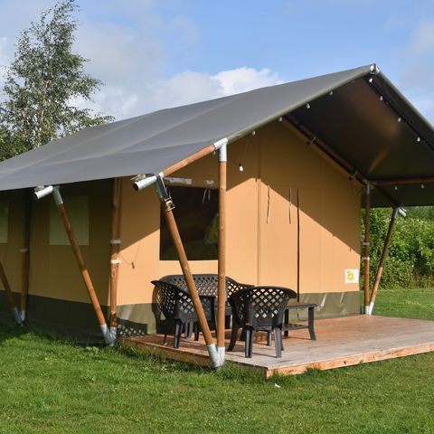 Safarizelt 6 Personen - einschließlich Toilette