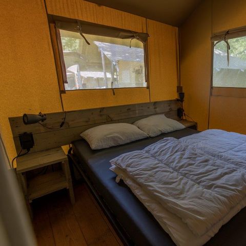 SafariZelt 4 Personen - inkl. Sanitäranlagen am See