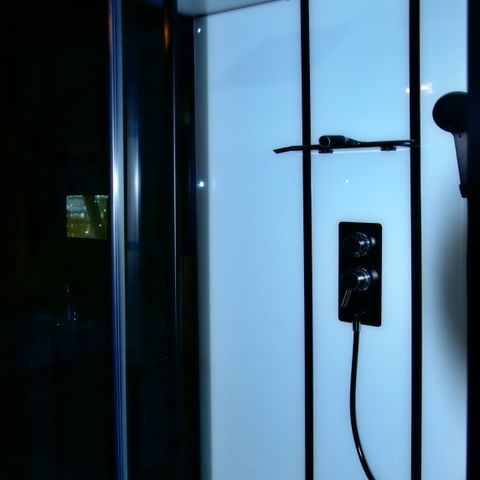 Safarizelt 4 personen - einschließlich sanitärer Einrichtungen