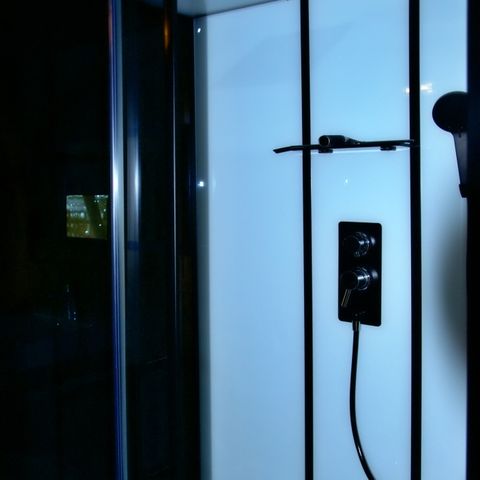 Safarizelt 4 personen - einschließlich sanitärer Einrichtungen