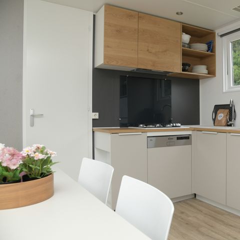 Mobilheim 6 personen - Öko-Lodge (max. 2 Erwachsene)