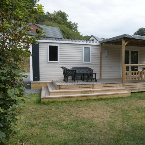 Mobilheim 6 Personen - Aqua (max. 4 Erwachsene)