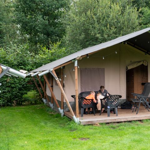 Safarizelt 4 Personen - einschließlich sanitärer Einrichtungen