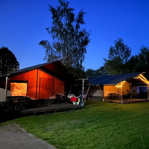 Safarizelt 6 Personen - einschließlich Toilette