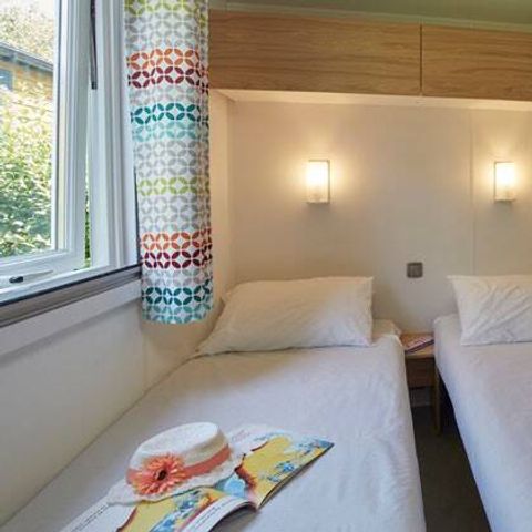 Mobilheim 5 Personen - Mobilheim | Premium | 2 Schlafz. | 5 Pers. | Terrasse Lounge | Clim.