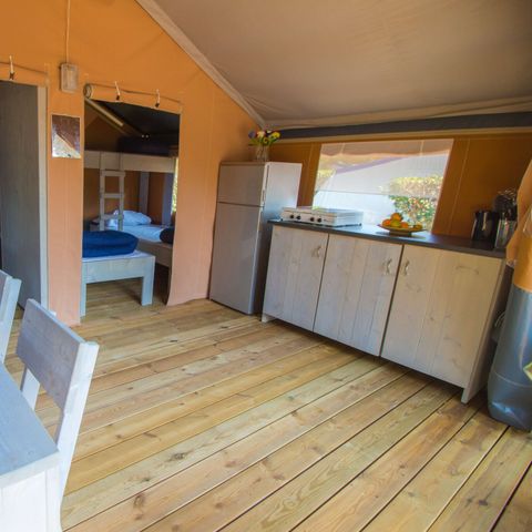 Safarizelt 5 personen - Safarizelt Comfort + Klima