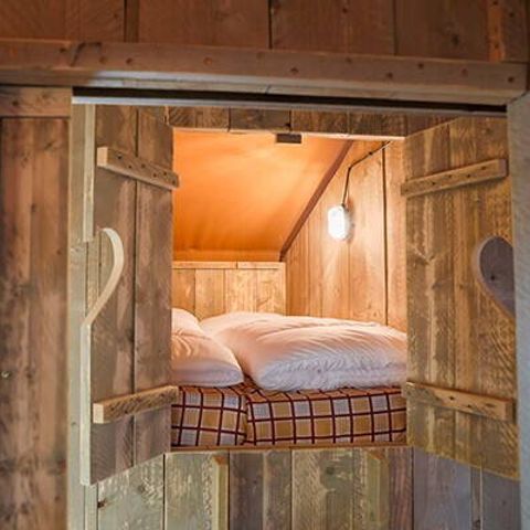 Safarizelt 6 personen - Safari Lodge Zelt | 3 Schlafz. | 6 Pers. | Erhöhte Terrasse | Klimaanlage