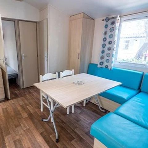 Mobilheim 6 Personen - Mobilheim | Comfort XL | 3 Zi. | 6 Pers. | Erhöhte Terrasse | Klima.