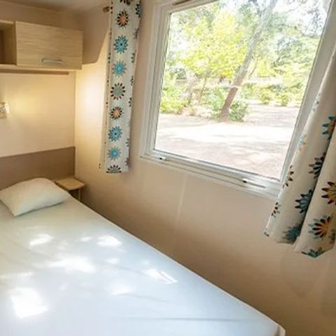 Mobilheim 6 Personen - Mobilheim | Comfort XL | 3 Zi. | 6 Pers. | Erhöhte Terrasse | Klima.