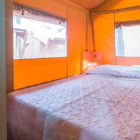 SafariZelt 6 Personen - Zelt Safari | 3 Schlafz. | 6 Pers. | 1 Bad | Klimaanlage
