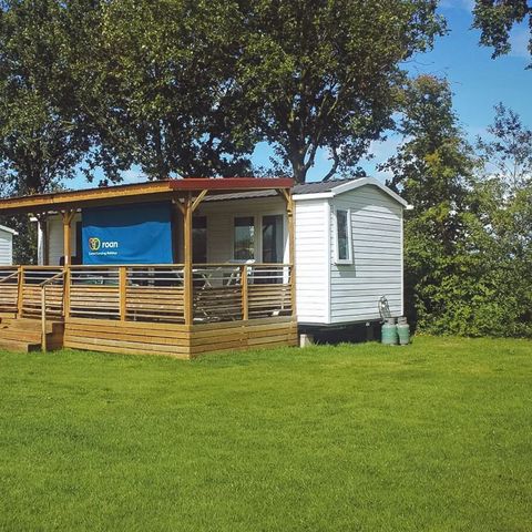 Mobilheim 6 Personen - Komfort 2 Schlafzimmer Wohnzimmer