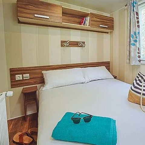 Mobilheim 6 Personen - Komfort 2 Schlafzimmer Wohnzimmer