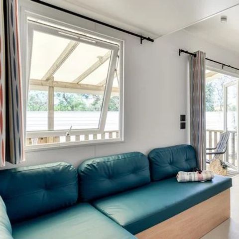 Mobilheim 6 Personen - Mobilheim | Classic XL | 3 Zi. | 6 Pers. | Erhöhte Terrasse | Klima.