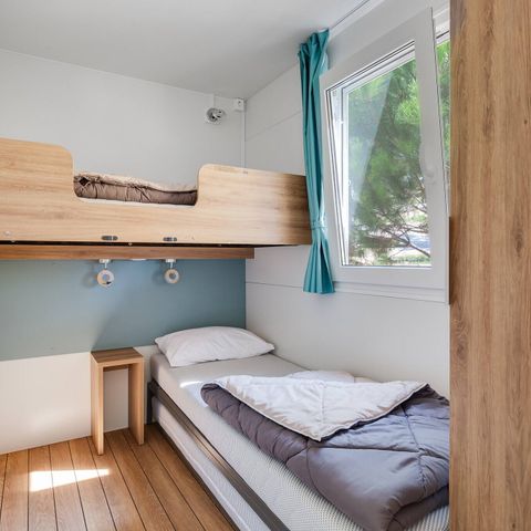 Mobilheim 4 Personen - Mobilheim | Premium | 2 Zi. | 4 Pers. | Terrasse Lounge | Klima.